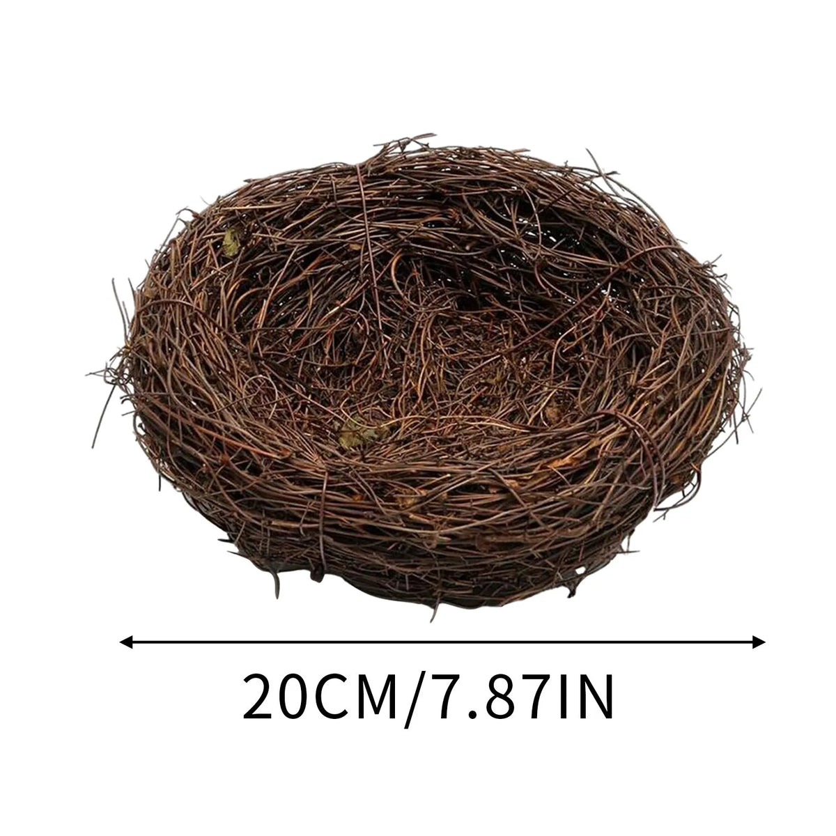 Woven Natural Grass Birdhouse Hideaway Decoration