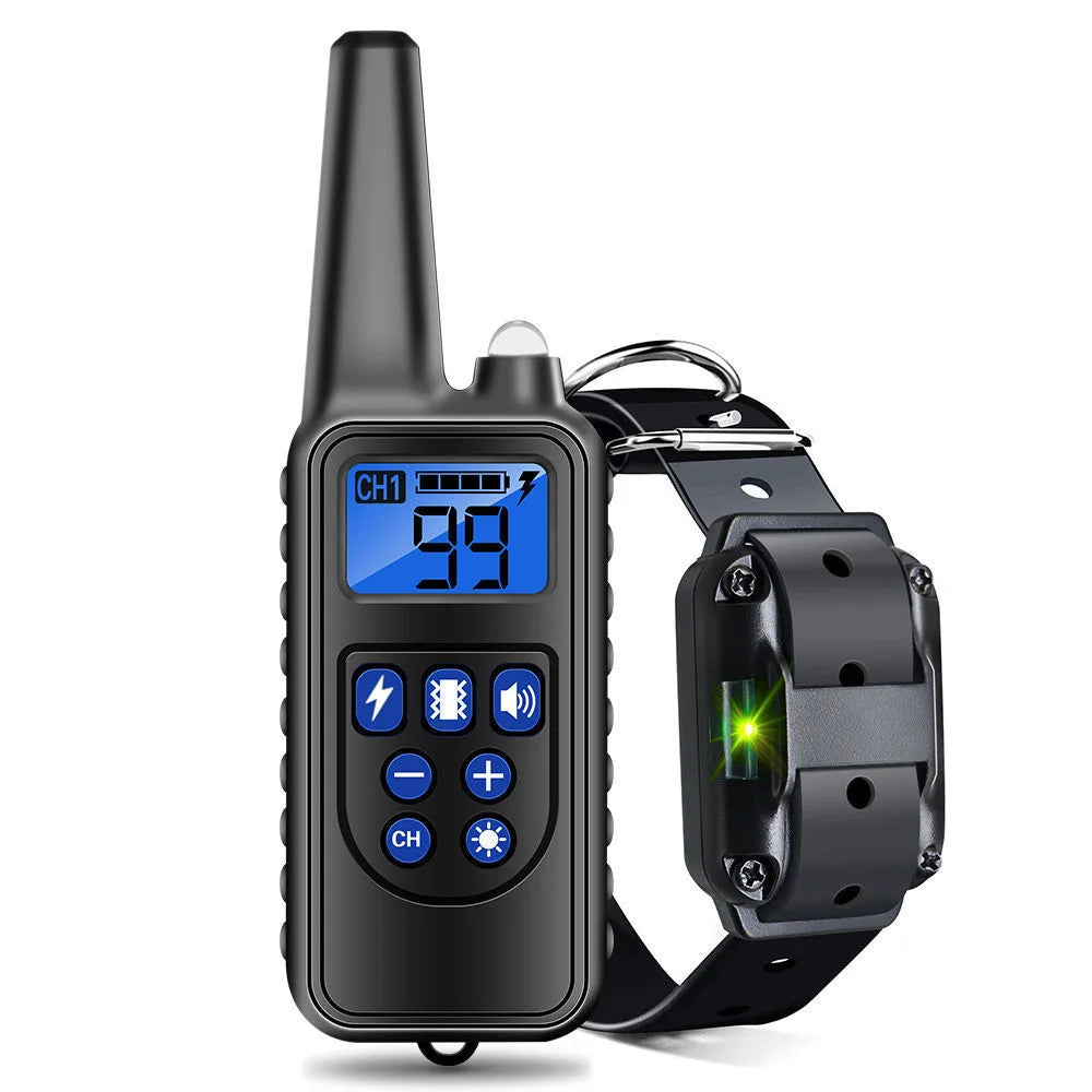 Rechargeable Electric Dog Training Collar with Clicker