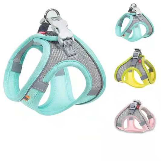 Breathable Adjustable Dog Harness and Safety Vest