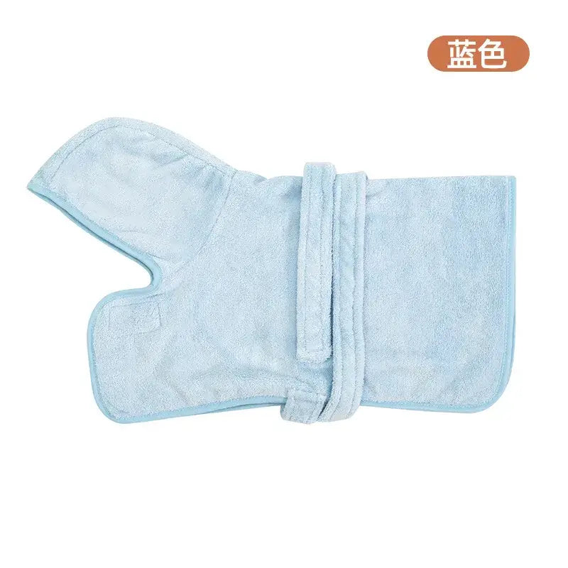 Absorbent Dog Bathrobe for Small and Medium Dogs