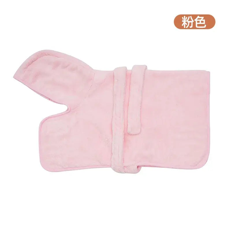 Absorbent Dog Bathrobe for Small and Medium Dogs