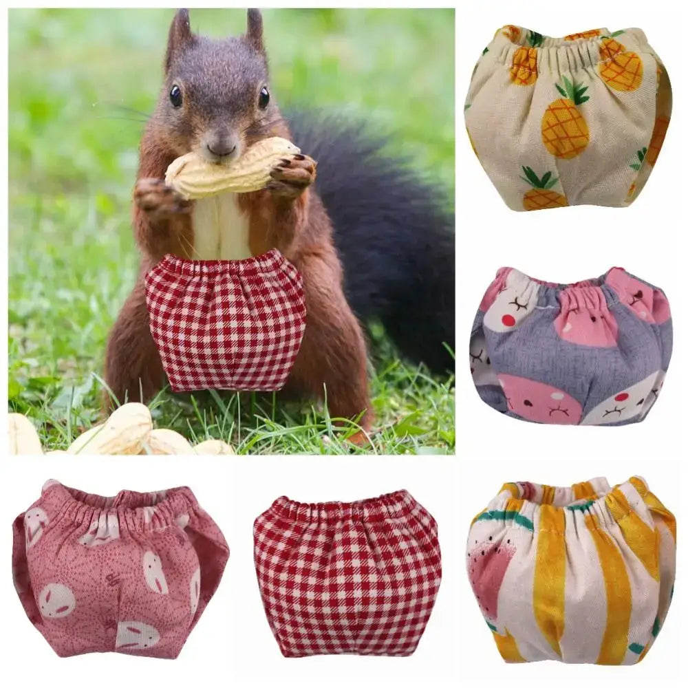 Washable Absorbent Small Pet and Squirrel Diapers