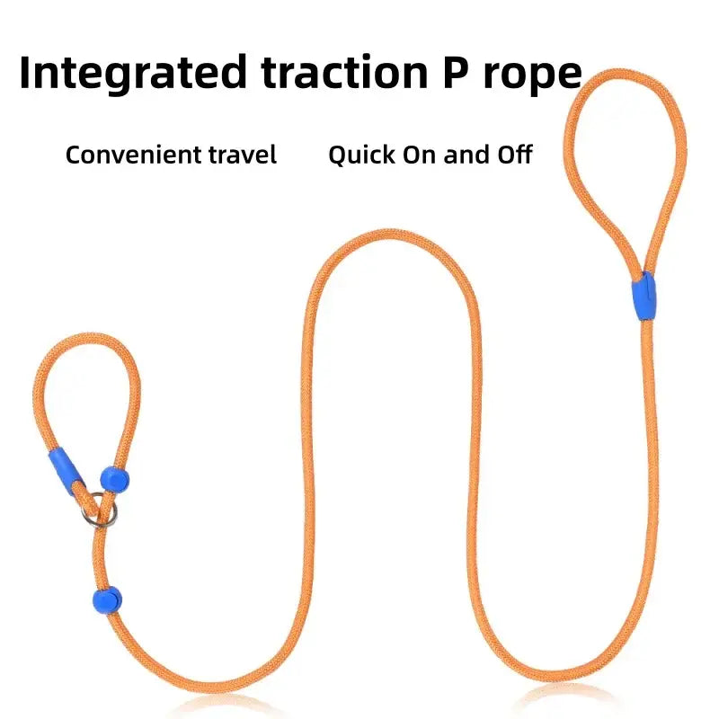 Adjustable Macaron Dog Slip Leash 160cm