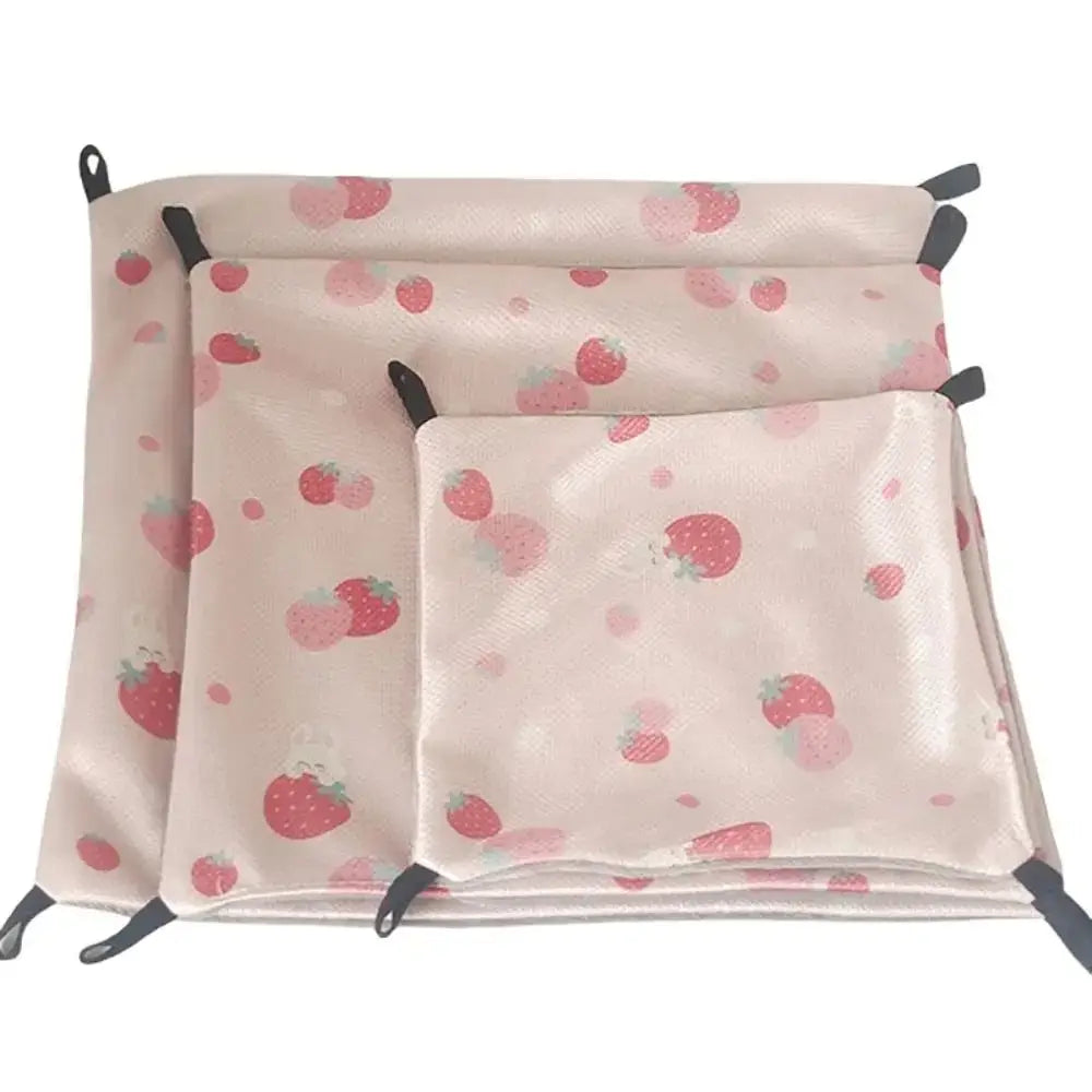 Double-Sided Ice Silk Guinea Pig Hammock