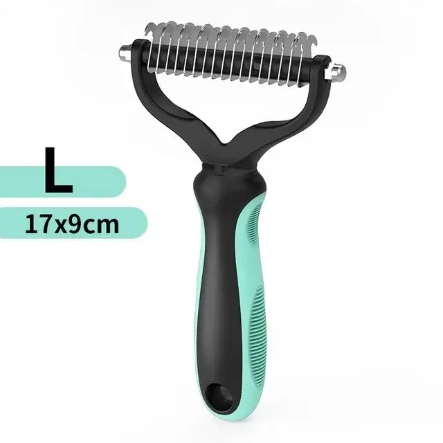 Double Sided Pet Grooming Comb for Cats and Dogs