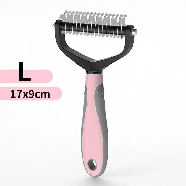 Double Sided Pet Grooming Comb for Cats and Dogs