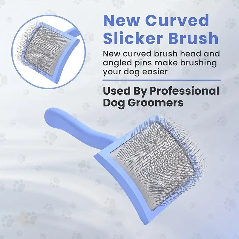 Medium to Large Pet Grooming Brush for Cats and Dogs