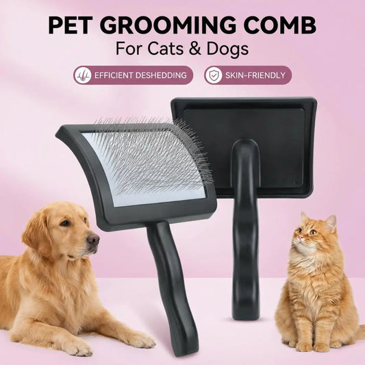 Medium to Large Pet Grooming Brush for Cats and Dogs