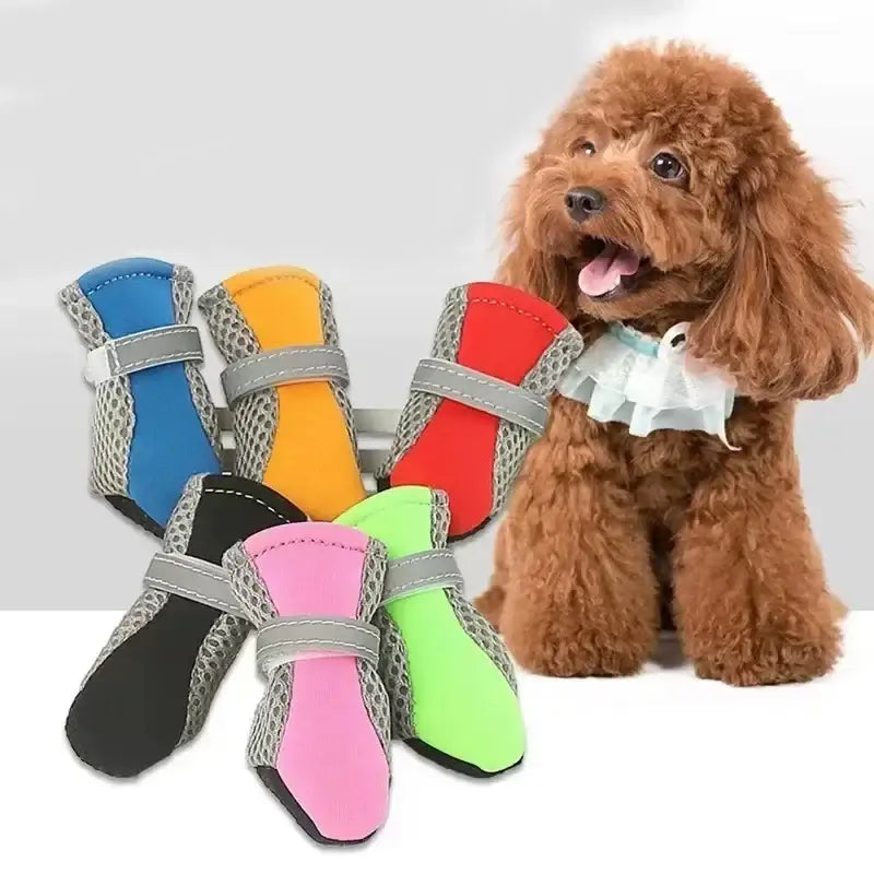 Reflective Waterproof Summer Dog Shoes