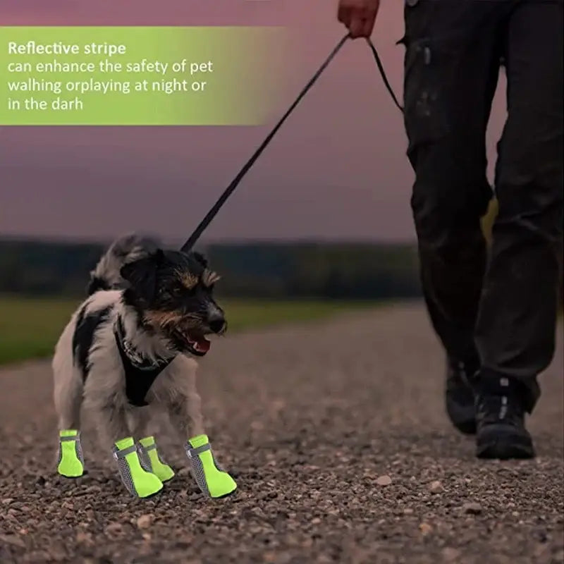Reflective Waterproof Summer Dog Shoes