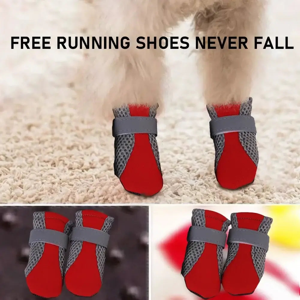 Reflective Waterproof Summer Dog Shoes
