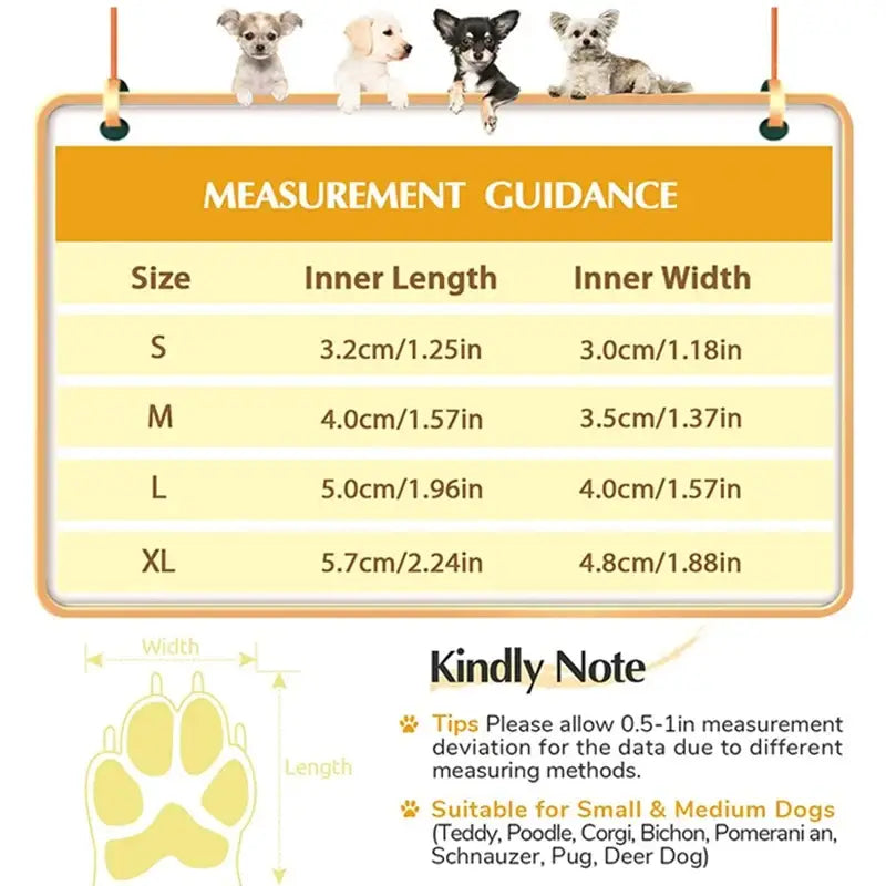 Reflective Waterproof Summer Dog Shoes