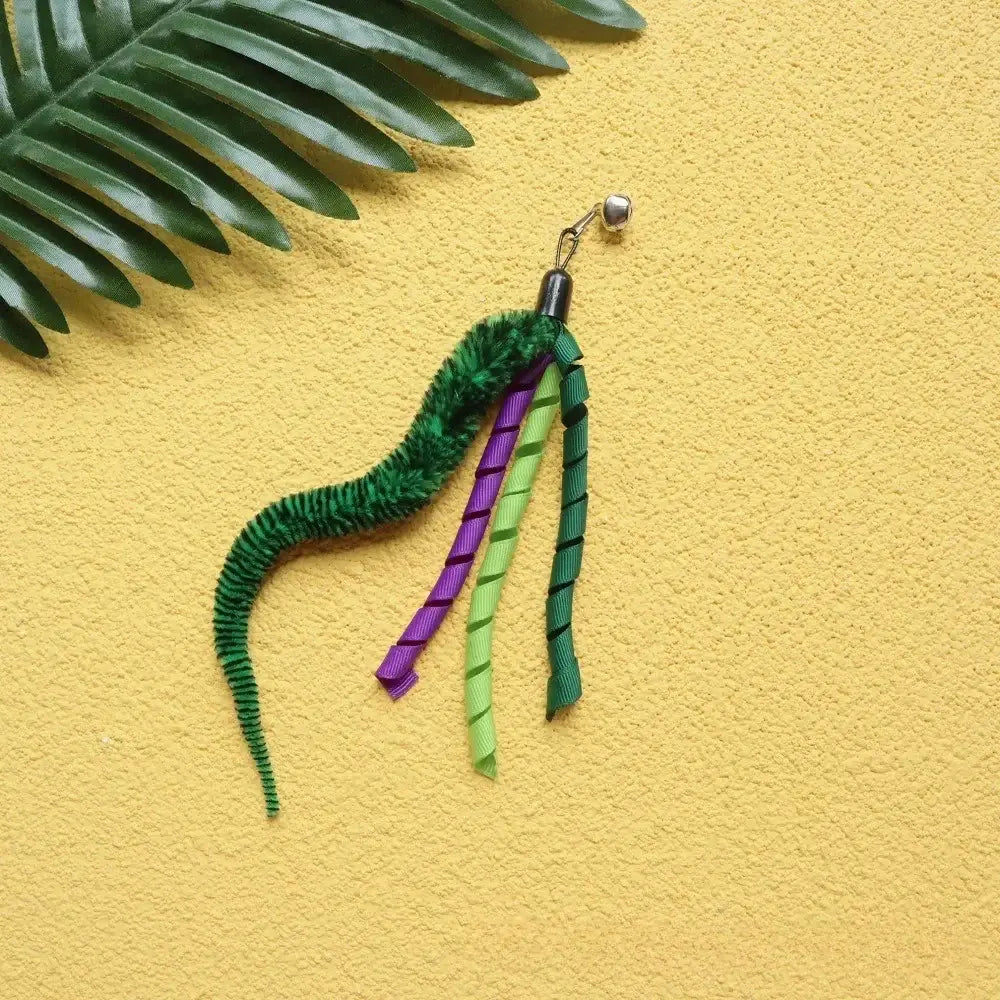 Plush Ball Cat Toy Wand Replacement Heads