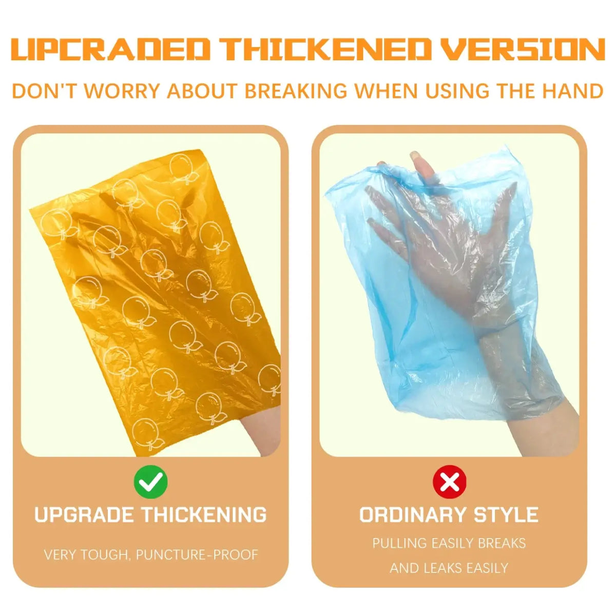 Scented Photodegradable Dog Poop Bags with Dispenser