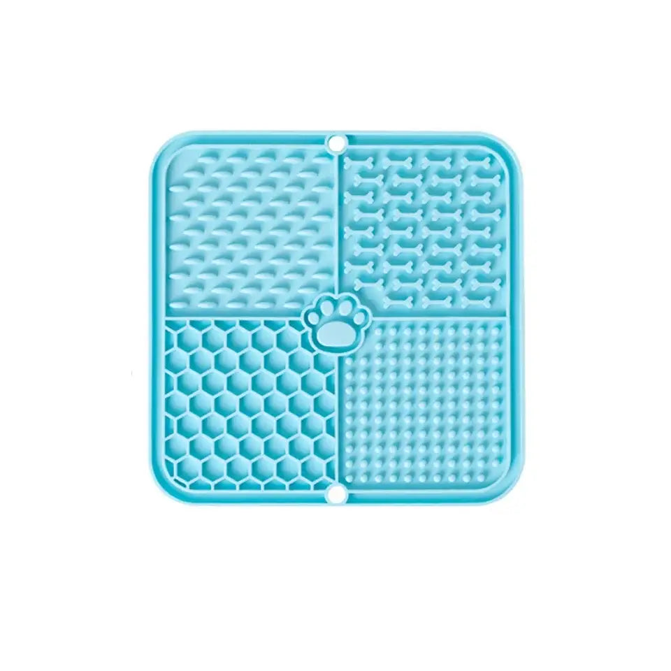 Silicone Slow Feeder Licking Mat for Dogs and Cats