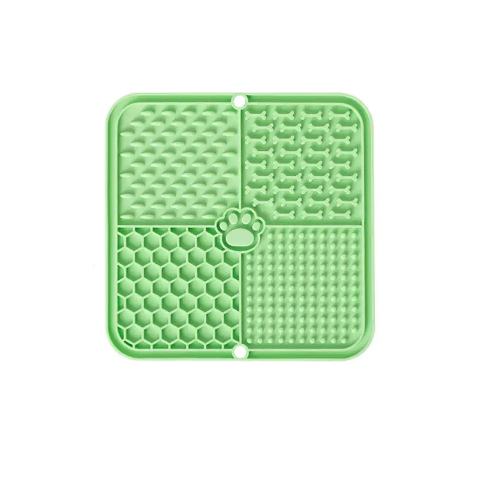 Silicone Slow Feeder Licking Mat for Dogs and Cats