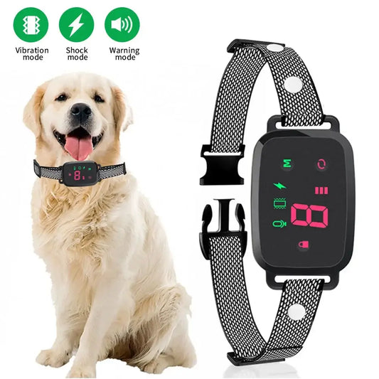 Smart Waterproof Rechargeable Anti Bark Dog Collar