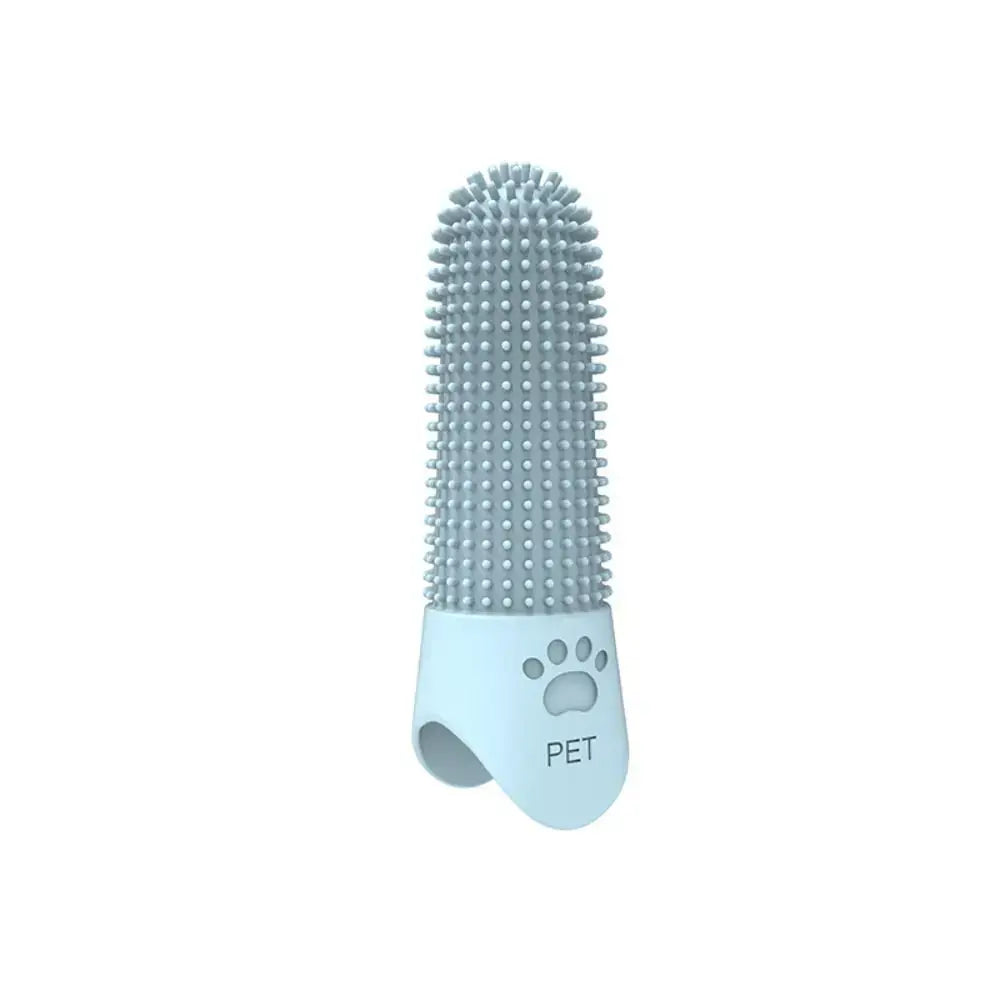 Soft Silicone 360 Degree Pet Toothbrush Finger Brushes