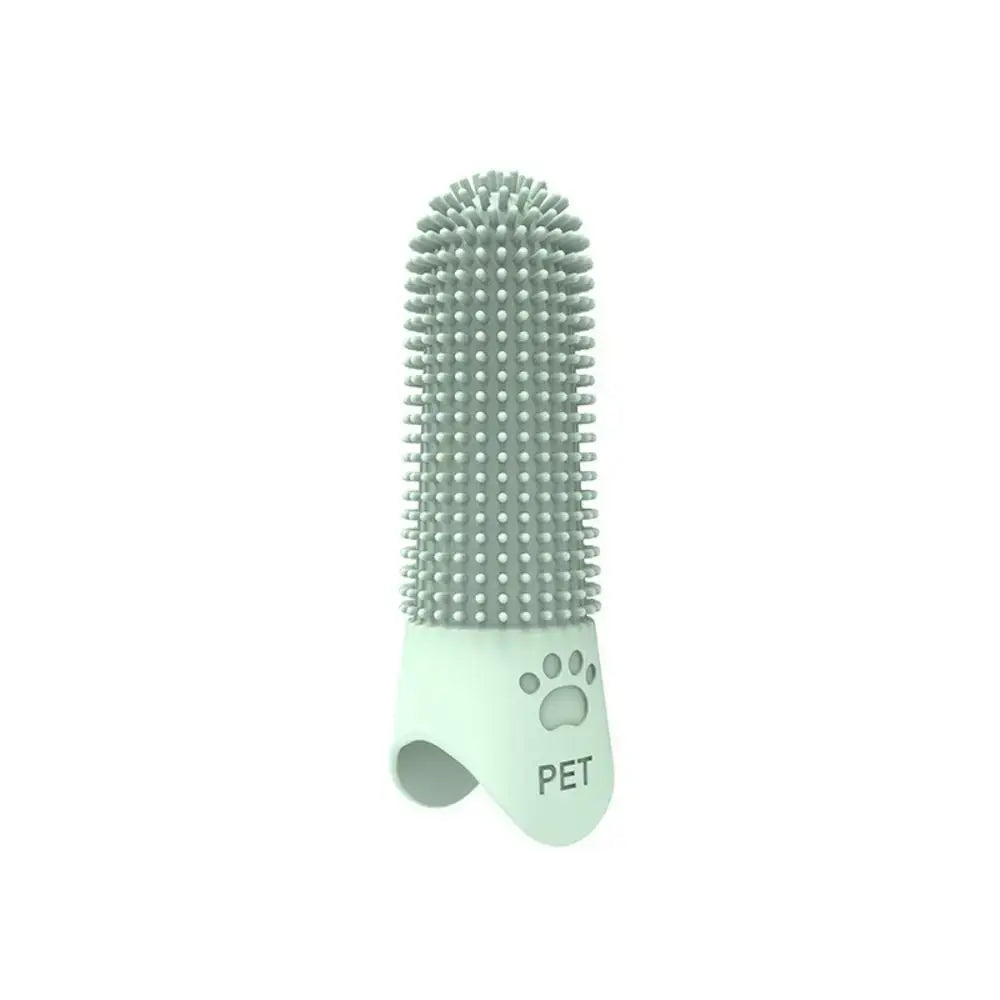 Soft Silicone 360 Degree Pet Toothbrush Finger Brushes
