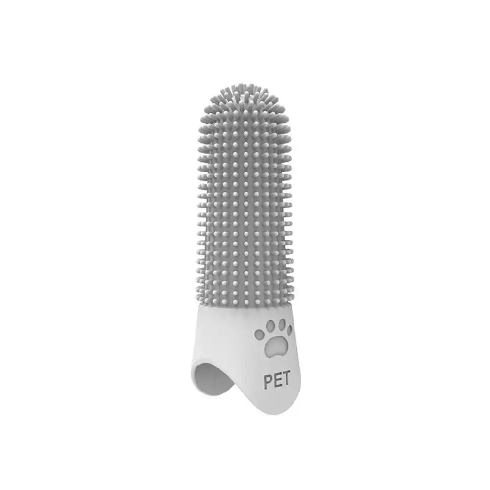 Soft Silicone 360 Degree Pet Toothbrush Finger Brushes