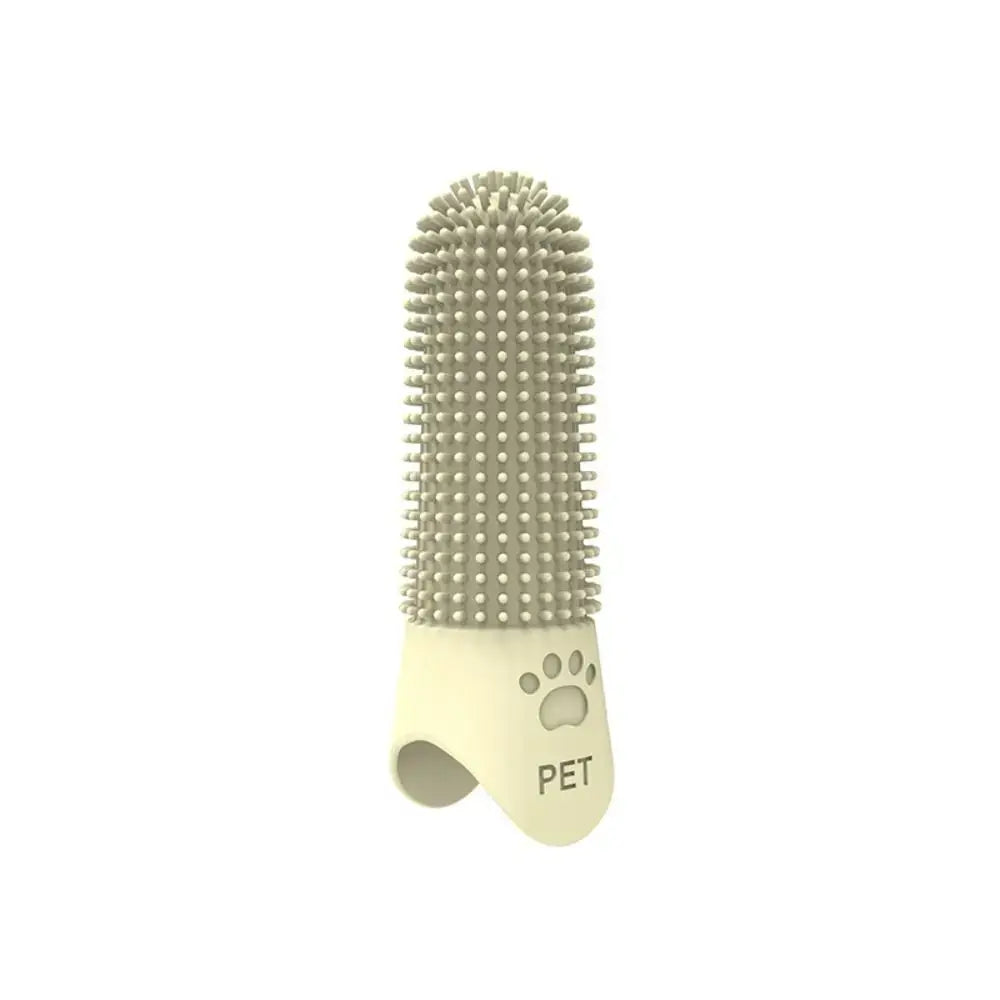 Soft Silicone 360 Degree Pet Toothbrush Finger Brushes