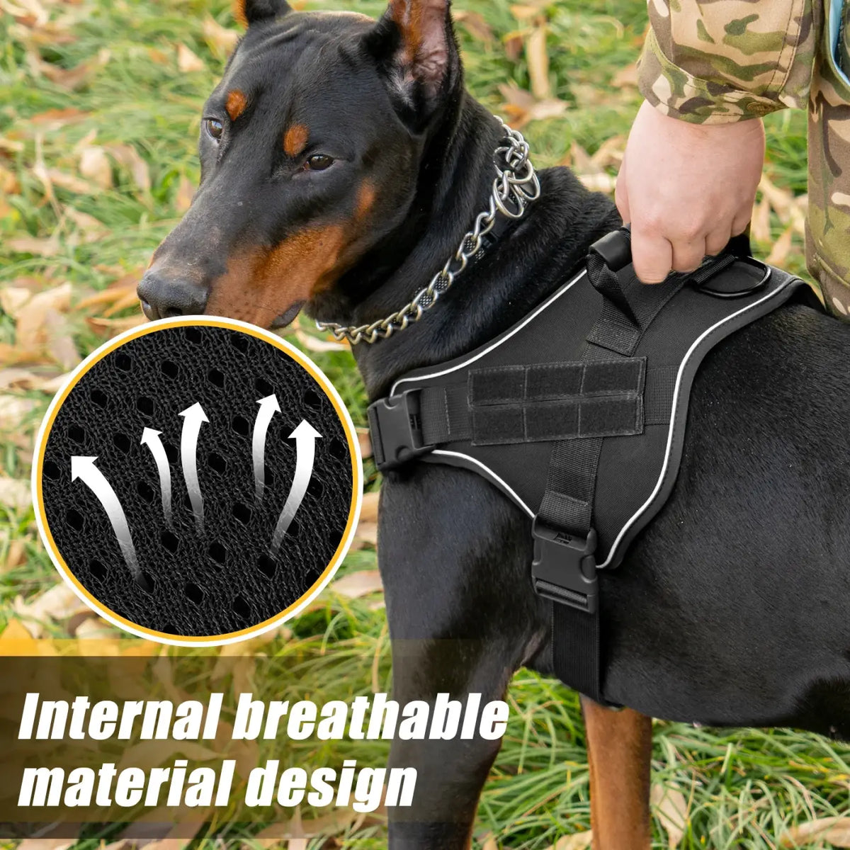 JTPAWS Tactical Dog Training Harness and Vest