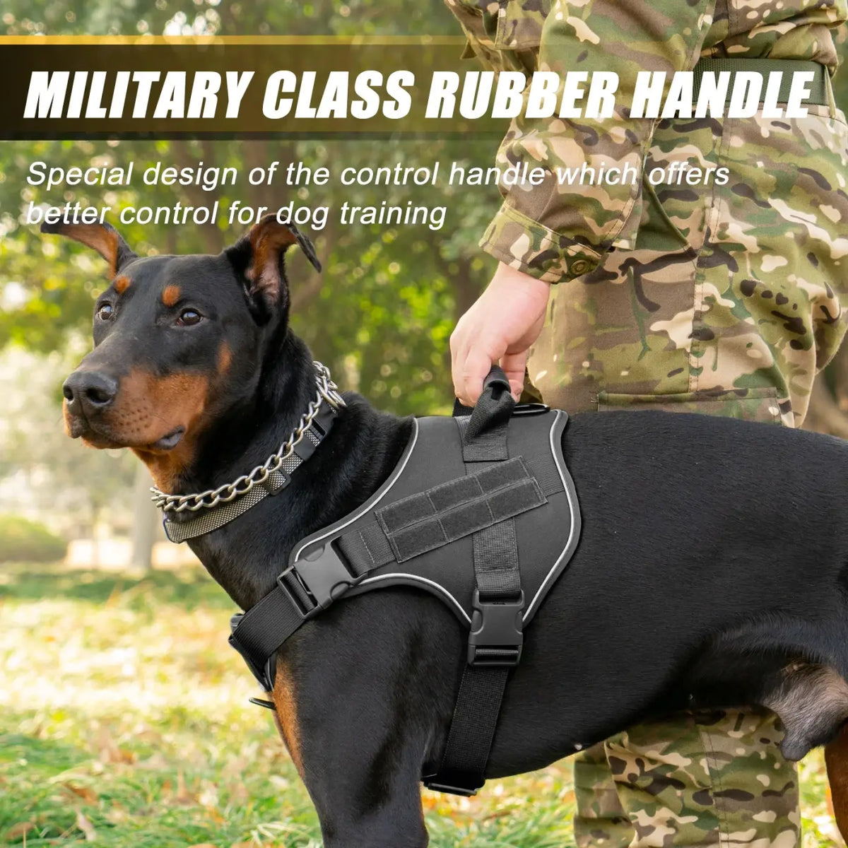JTPAWS Tactical Dog Training Harness and Vest