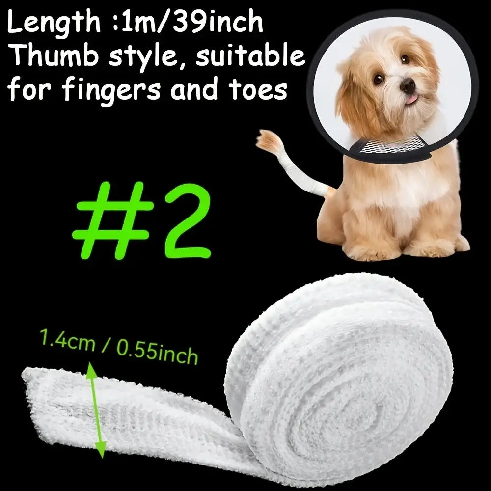Pet Tubular Elastic Stretch Bandage and Limb Protector