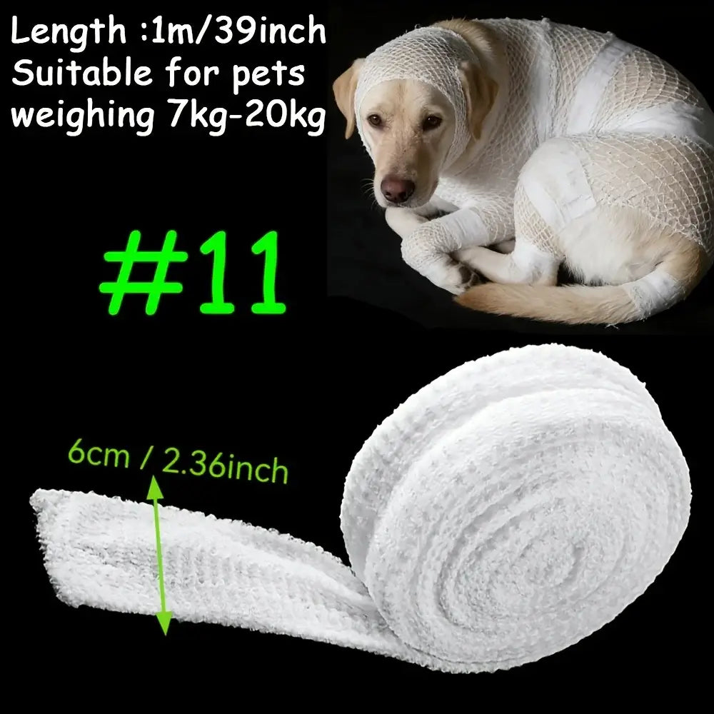 Pet Tubular Elastic Stretch Bandage and Limb Protector