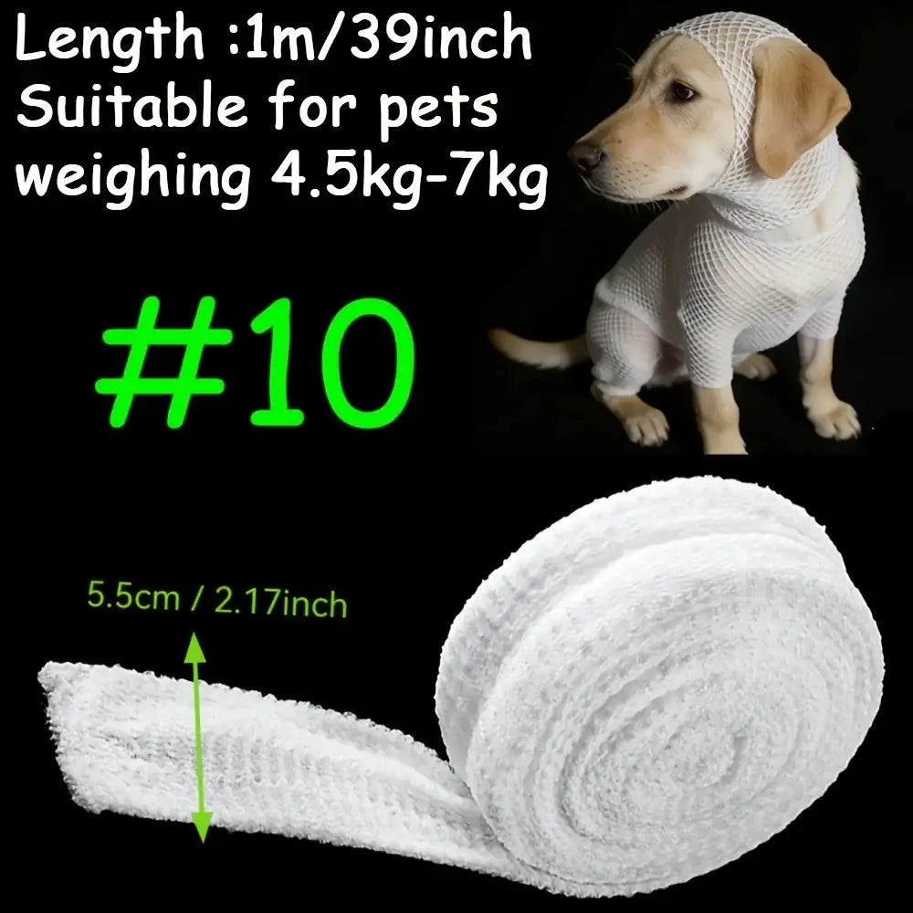 Pet Tubular Elastic Stretch Bandage and Limb Protector