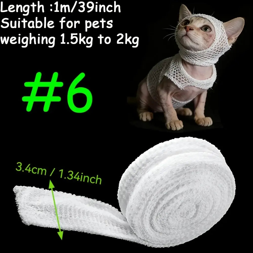 Pet Tubular Elastic Stretch Bandage and Limb Protector
