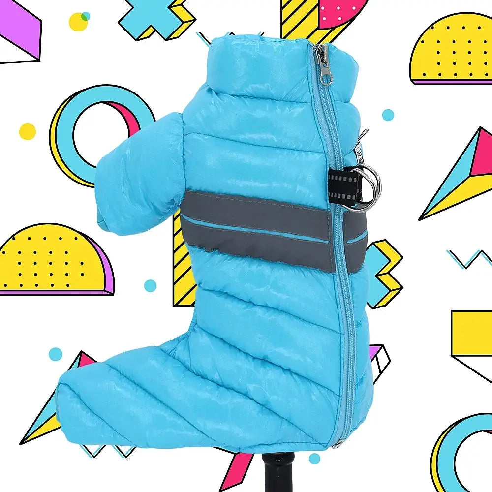 Warm Waterproof Winter Dog Jacket for Small Breeds