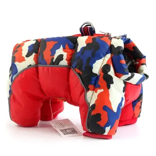 Warm Waterproof Winter Dog Jacket for Small Breeds
