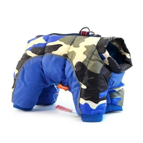 Warm Waterproof Winter Dog Jacket for Small Breeds
