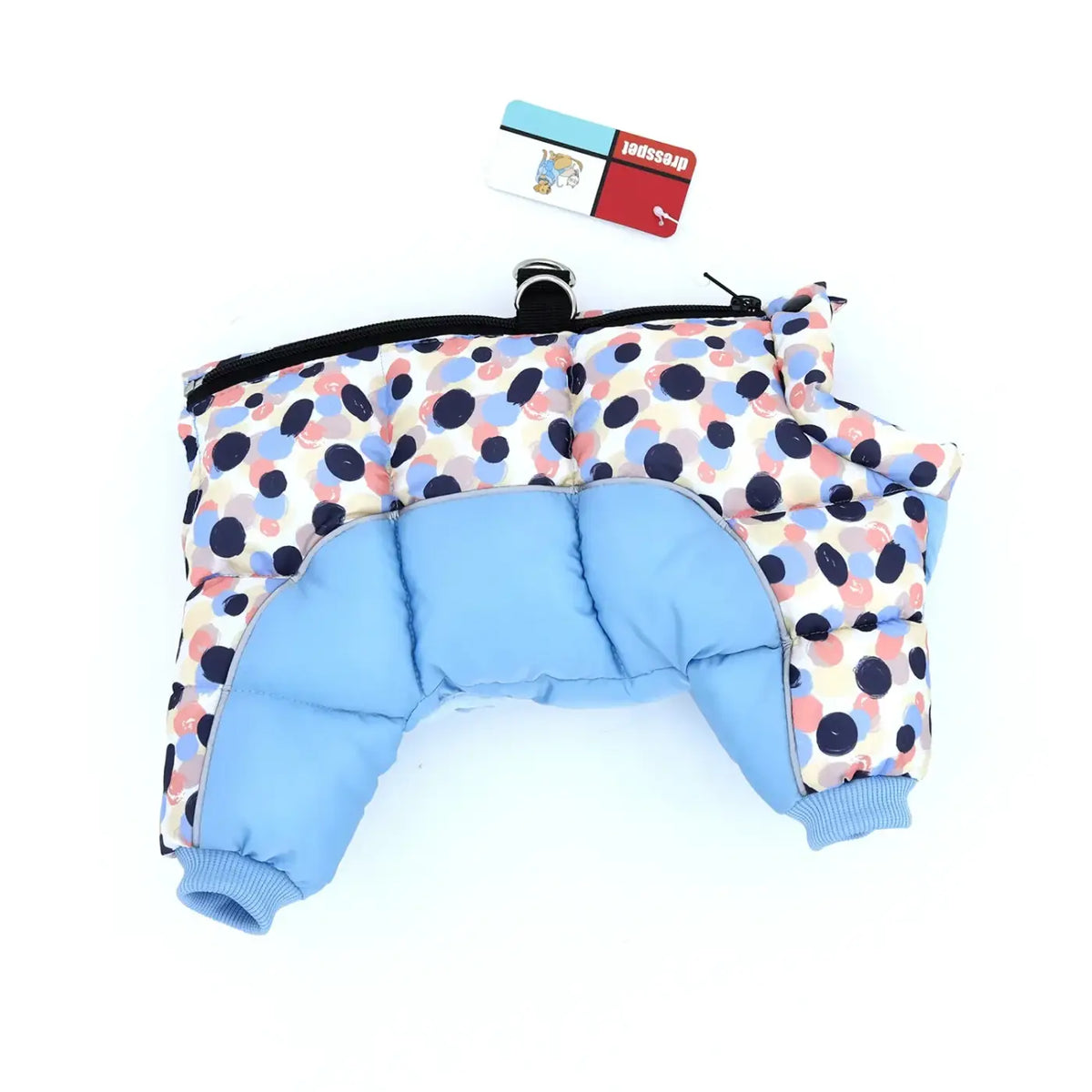 Warm Waterproof Winter Dog Jacket for Small Breeds