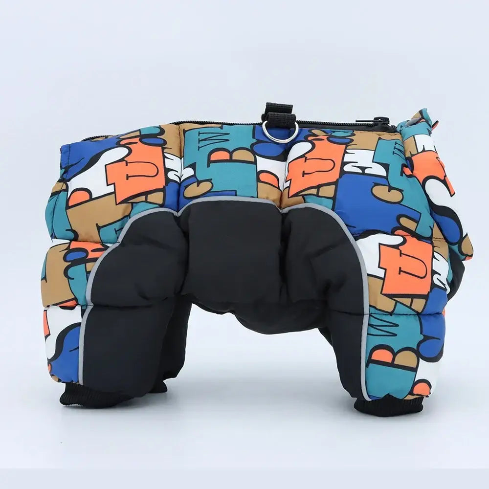 Warm Waterproof Winter Dog Jacket for Small Breeds